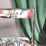 Vintage chrome folding chair