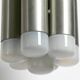 Italian 1960s Space Age ceiling lamp with 13 glasses by Goffredo Reggiani