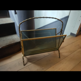 Porte revues laiton