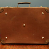 Retro suitcase 60s 70s vintage
