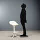 Kartell Spoon stool, vintage design, Antonio Citterio, 2000s