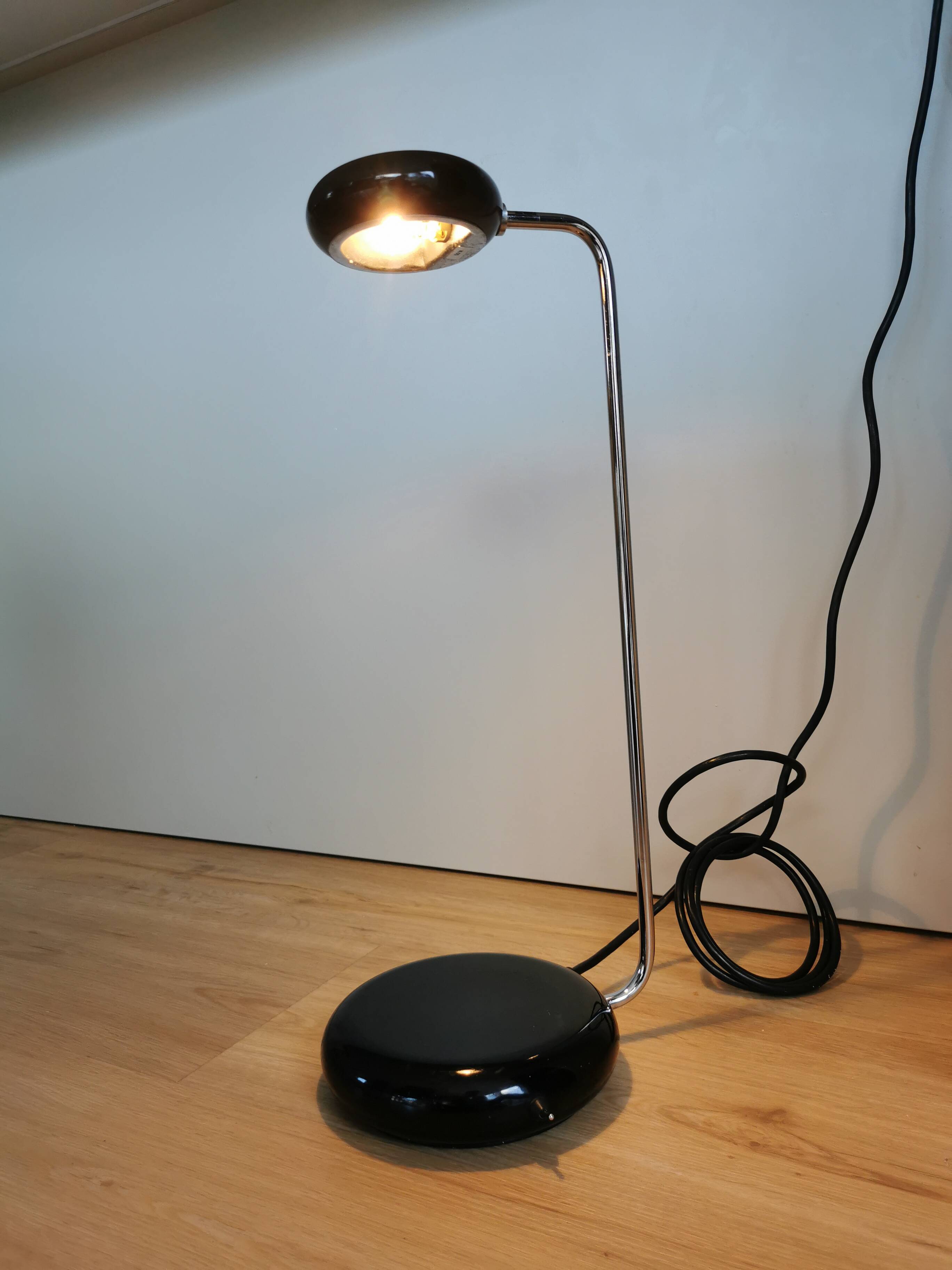 Vintage Meblo Desk Lamp: 1980s Yugoslavia Bruno Gecchelin Design