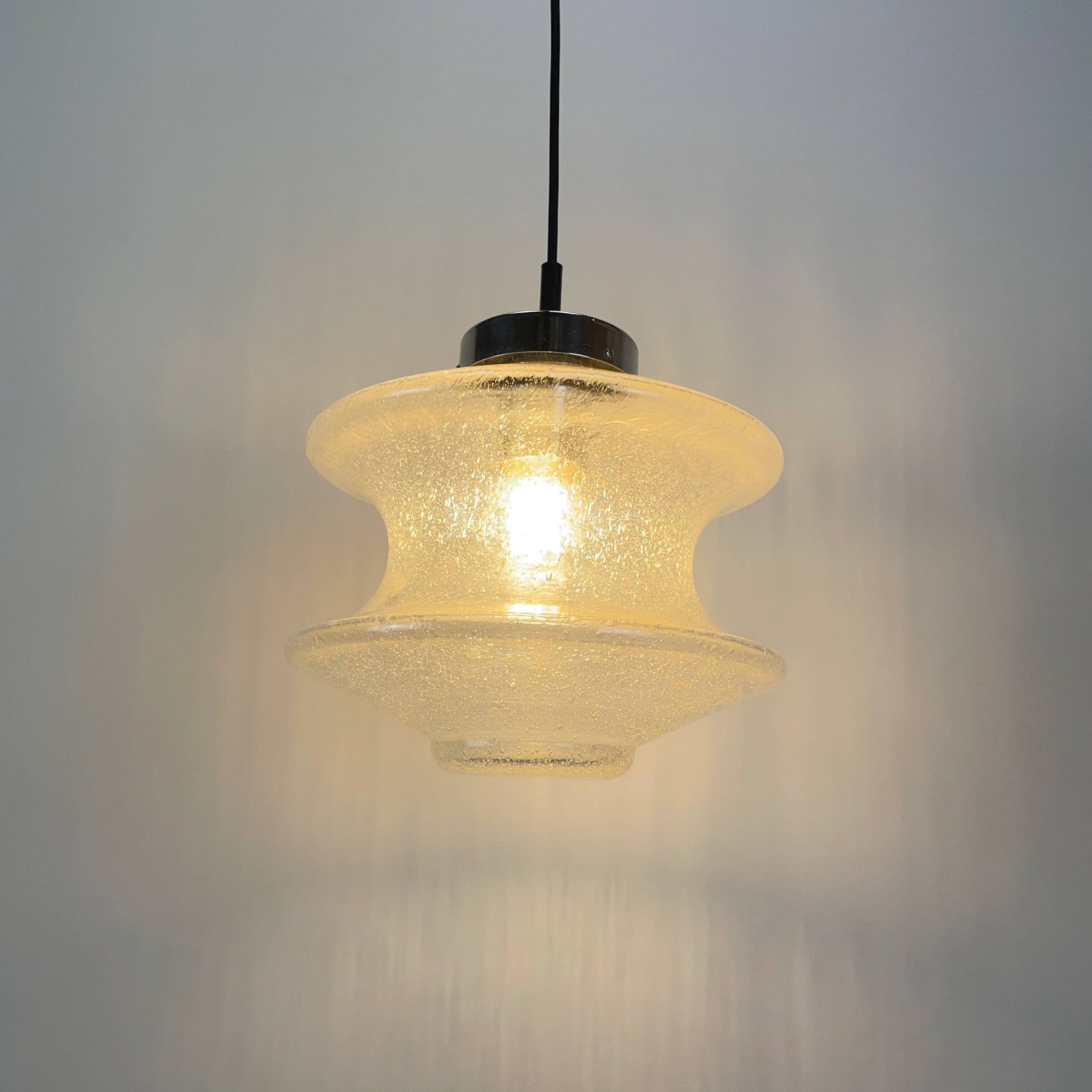 Suspension and ceiling light 'MEERPAAL' B-1048 by Raak Amsterdam 1960