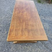 Oak farmhouse table