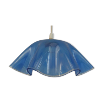 1950 blue glass hanging