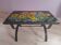 Ceramic coffee table from Quimper signed by Youen.