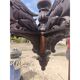Oak chandelier in neo-Gothic style