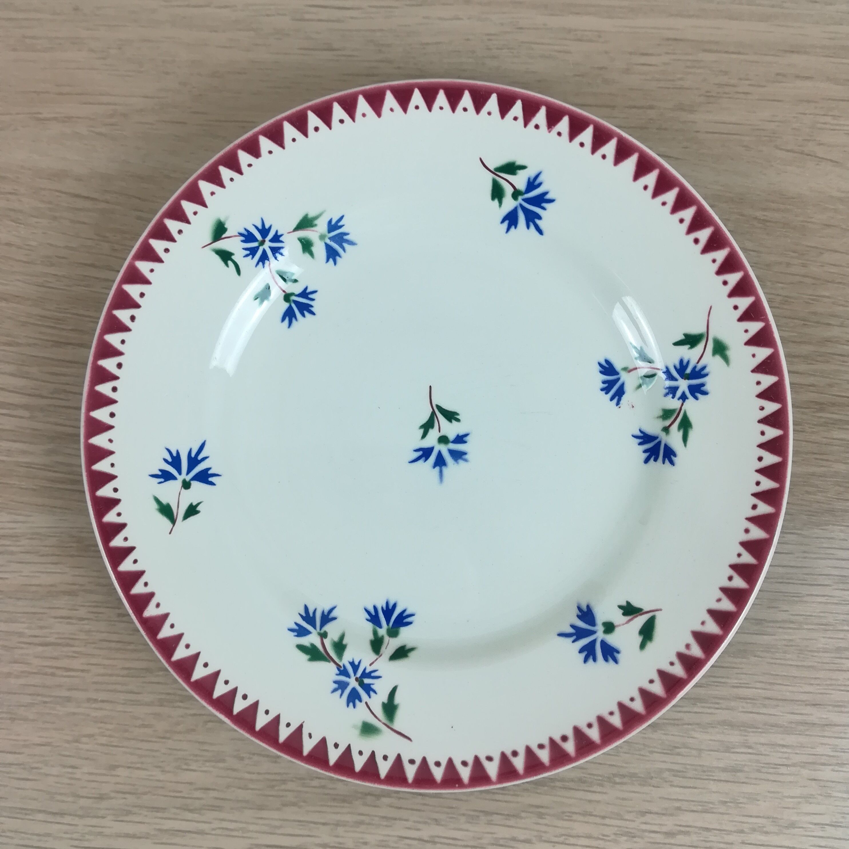 5 dessert plates Sarreguemines