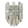 Austrian Ice Glass Chandelier by J.T. Kalmar