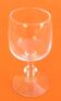 6 liquor walking glasses Transparent glass 1970s