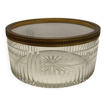 Coupe en cristal taillé