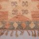 Peach Vintage Moroccan Rug 200 x 298 cm - Berber Wool Rug - Handmade Rug