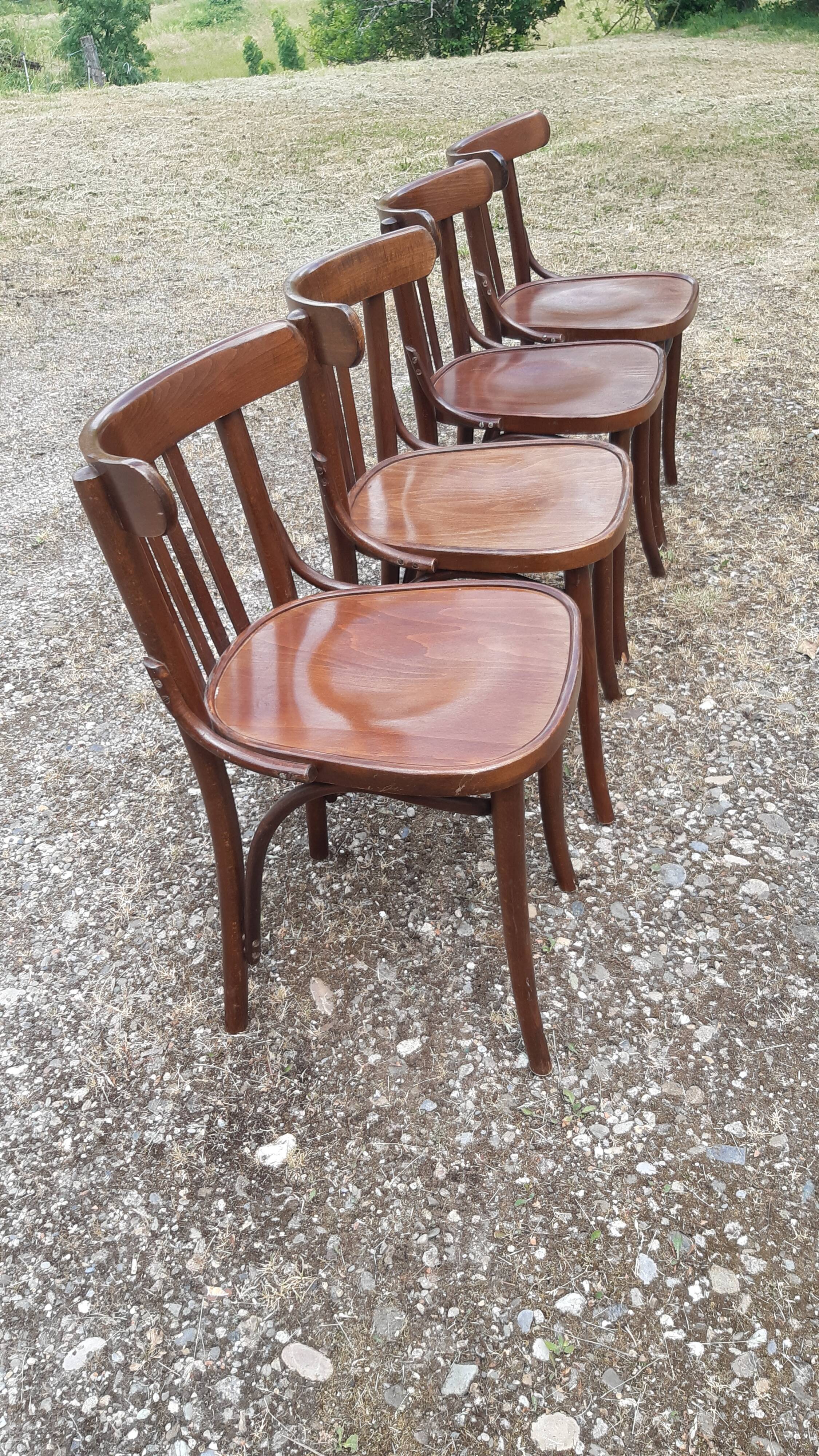 Set of 4 bistro chairs