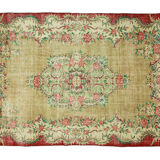 Anatolian handmade vintage rug 274 cm x 163 cm