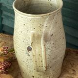 Pyrite stoneware pitcher