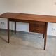 Gunnar Nielsen Tibergaard desk 1960 vintage Scandinavian teak