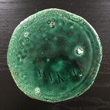 Japanese handcrafted vase signed