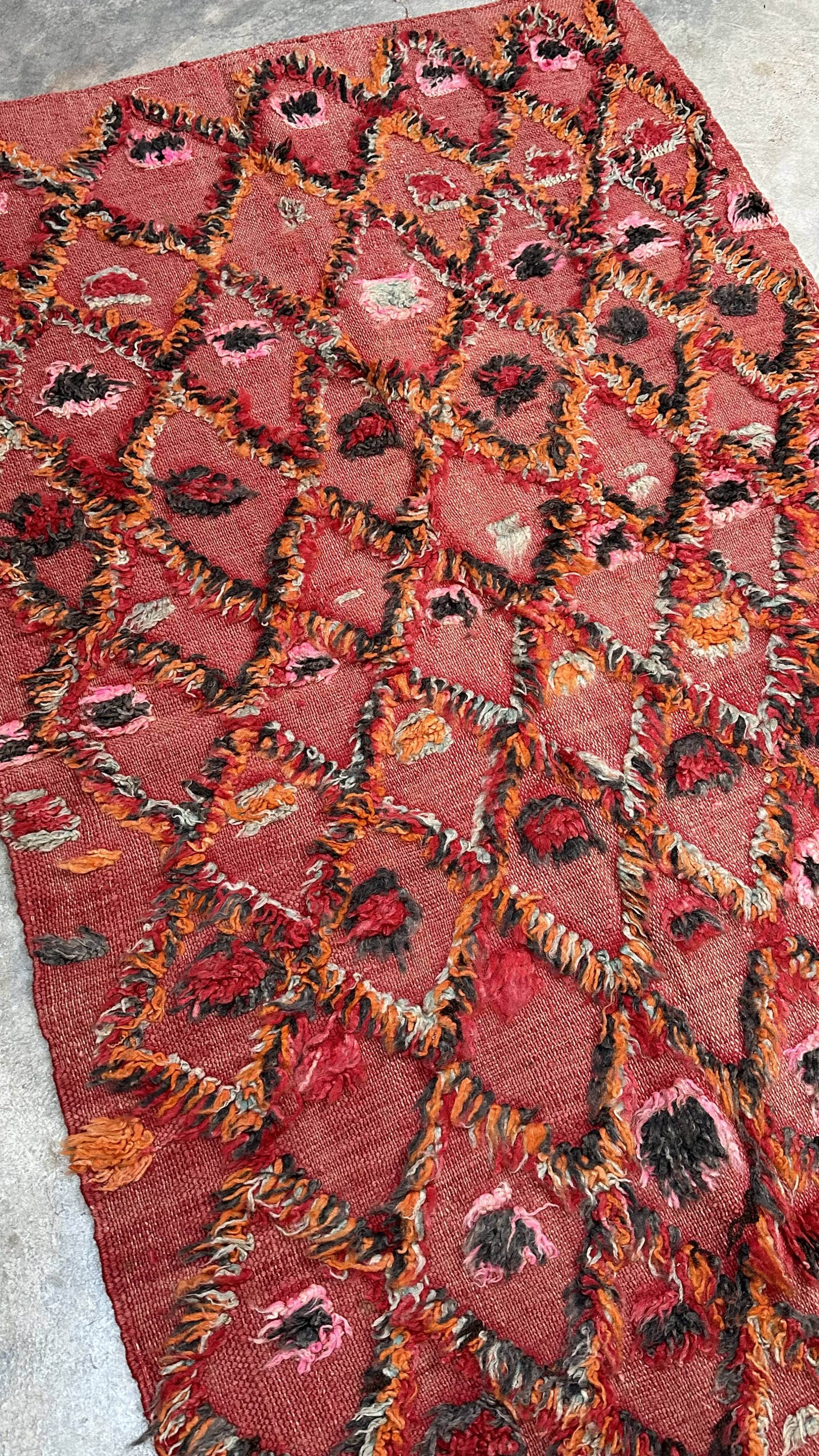 Berber kilim talsint rug - 202 x 121 cm
