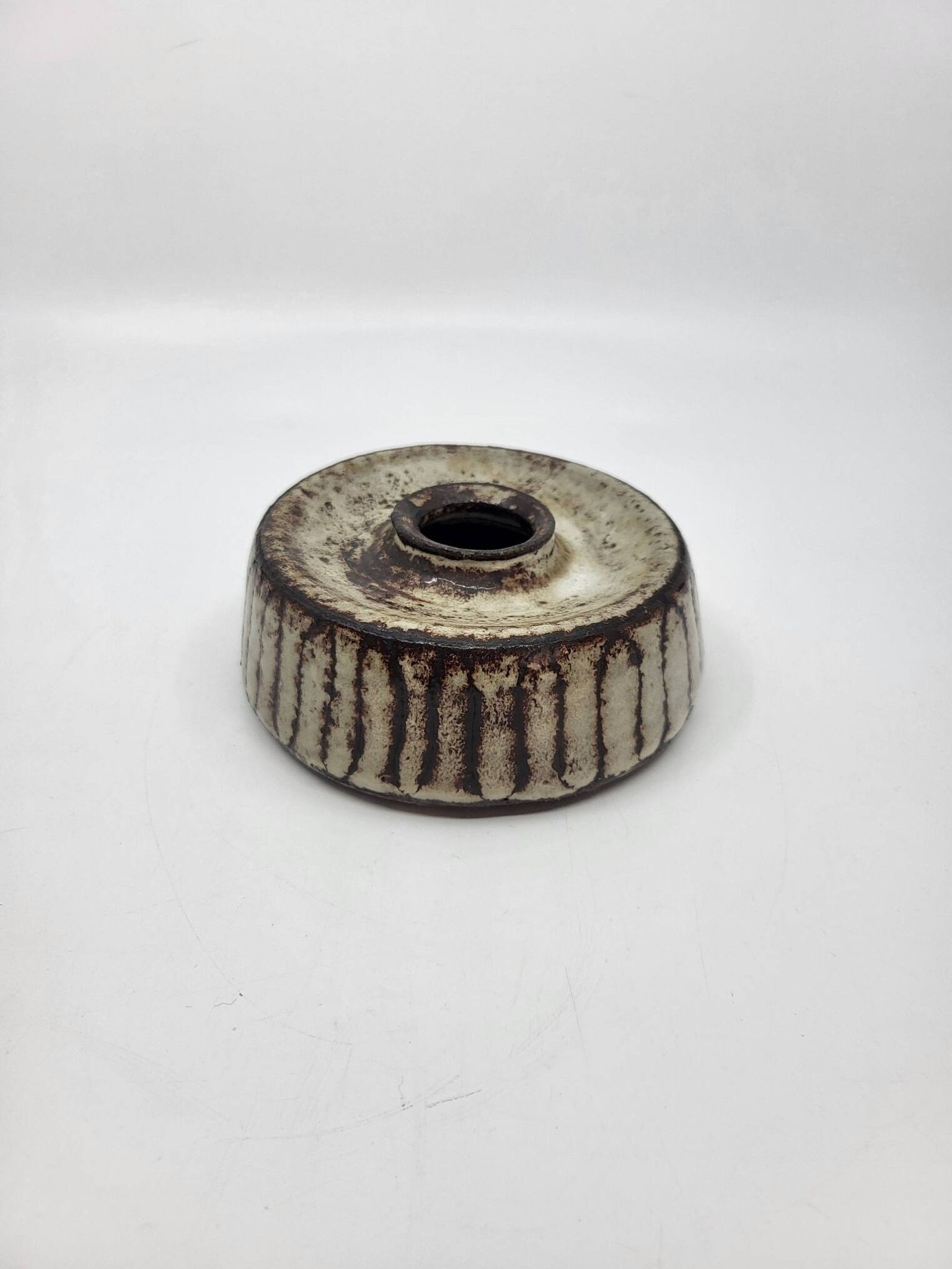 Vase en Grès céramique style Brutalist