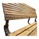 Banc en métal et bois de style industriel