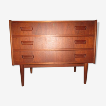 Commode danoise 1960 teck par Tibergaard