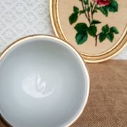 Old Berry egg cup high porcelain France vintage