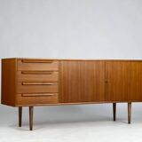 Mid-century teak sideboard WK Möbel 60s vintage
