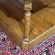 19th-century work table in English pine.