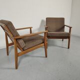 Pair of vintage Scandinavian armchairs