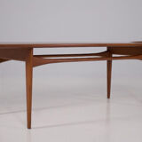 Scandinavian teak coffee table, from Kindt-larsen for France & Son- France & Daverkosen