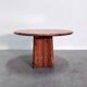 Glostrup solid pine, round / oval dining table, 1970s