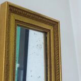 Small mercury mirror Wooden frame