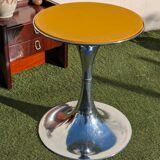 Oval dining table & 6 Gastone Rinaldi vintage chairs Roche Bobois