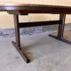 Oval dining table by Farstrup