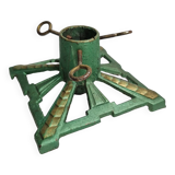 Art Deco tree stand, old, painted cast iron, 15 cm