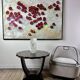 Oil painting on canvas "the cherries" signed g. mourlon