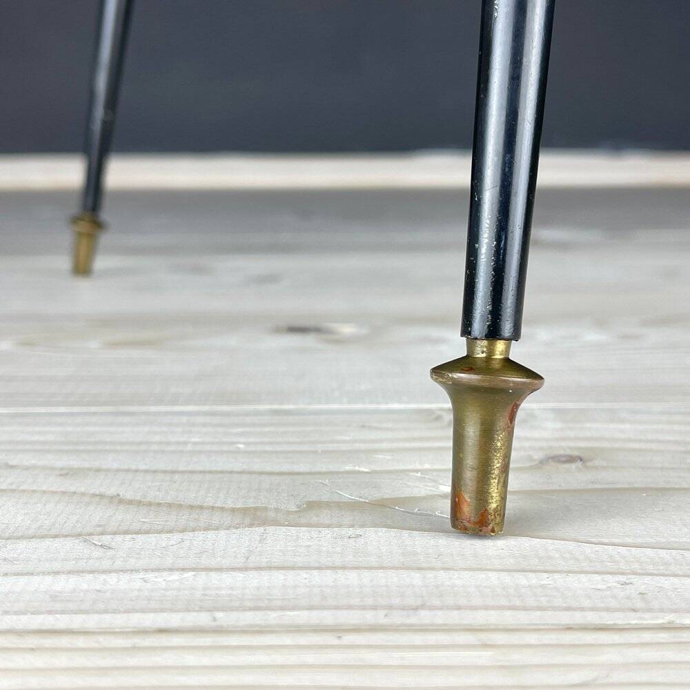 Beige mid-century coffee table, Italy, 1950s