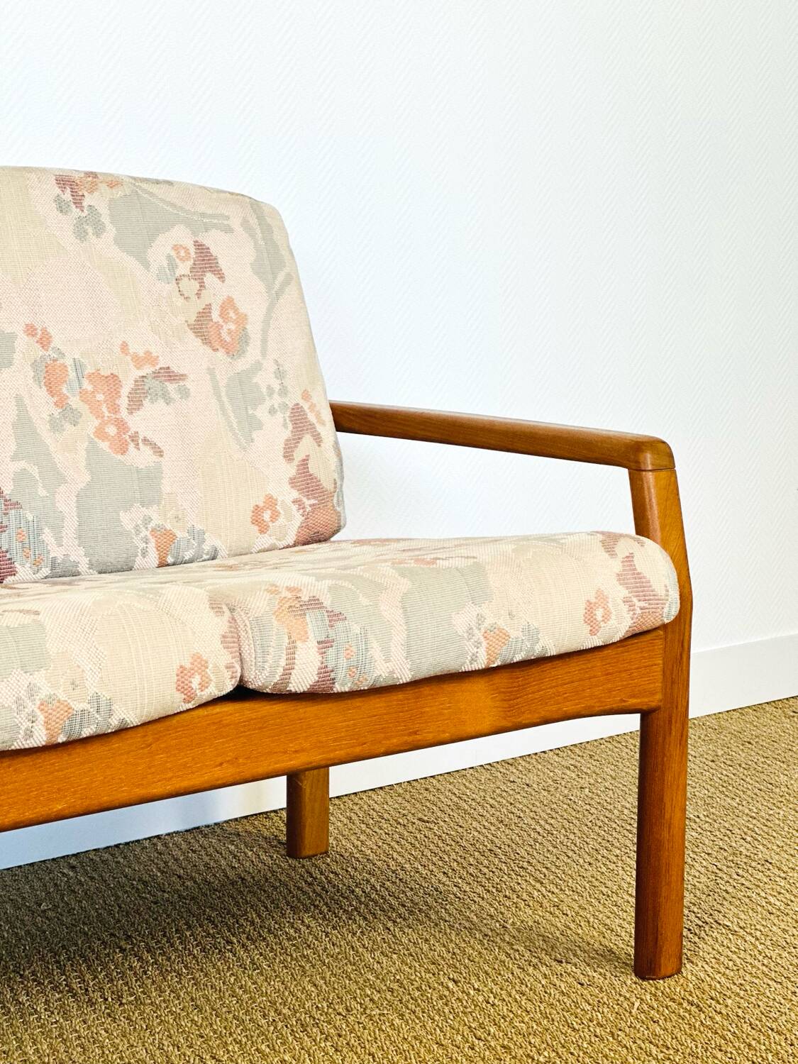 Banquette danoise en teck dyrlund