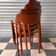 Set of 4 Møller 71 chairs