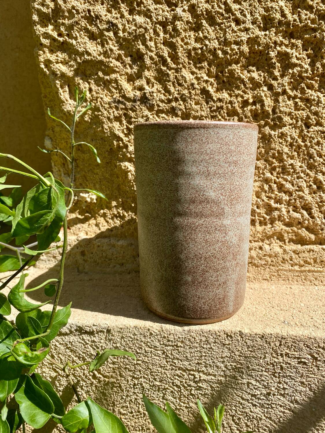 Vintage stoneware pot
