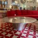 Coffee table "Alien" in stainless steel and aluminum -Yasuhiro Shito for Cattelan