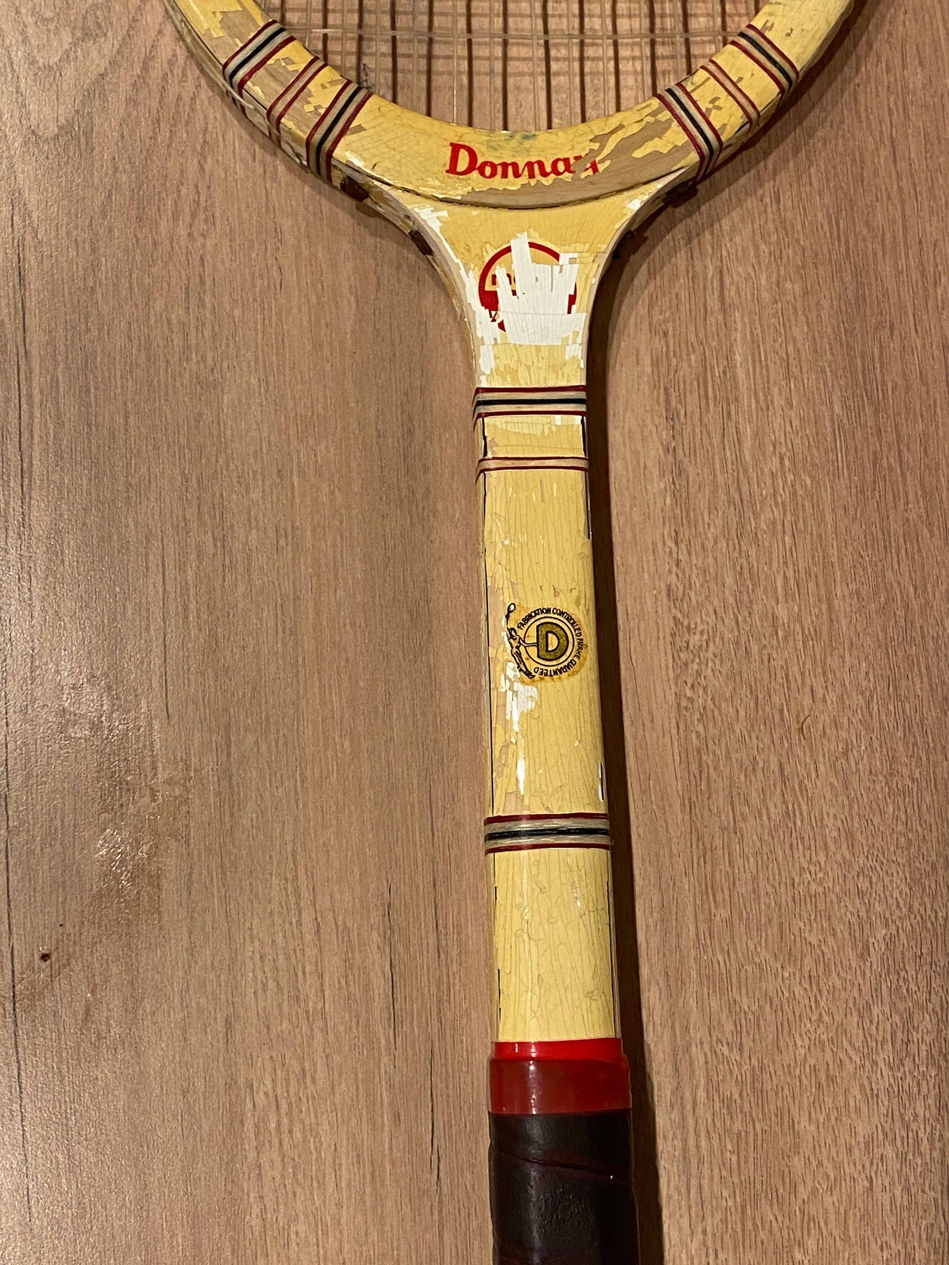 Vintage Donnay tennis racket