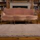 Baroque vintage rose sofa / three-seater / sofa