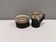 Ceramic set consisting of a sugar bowl and a milk jug from Finns keramik Denmark.