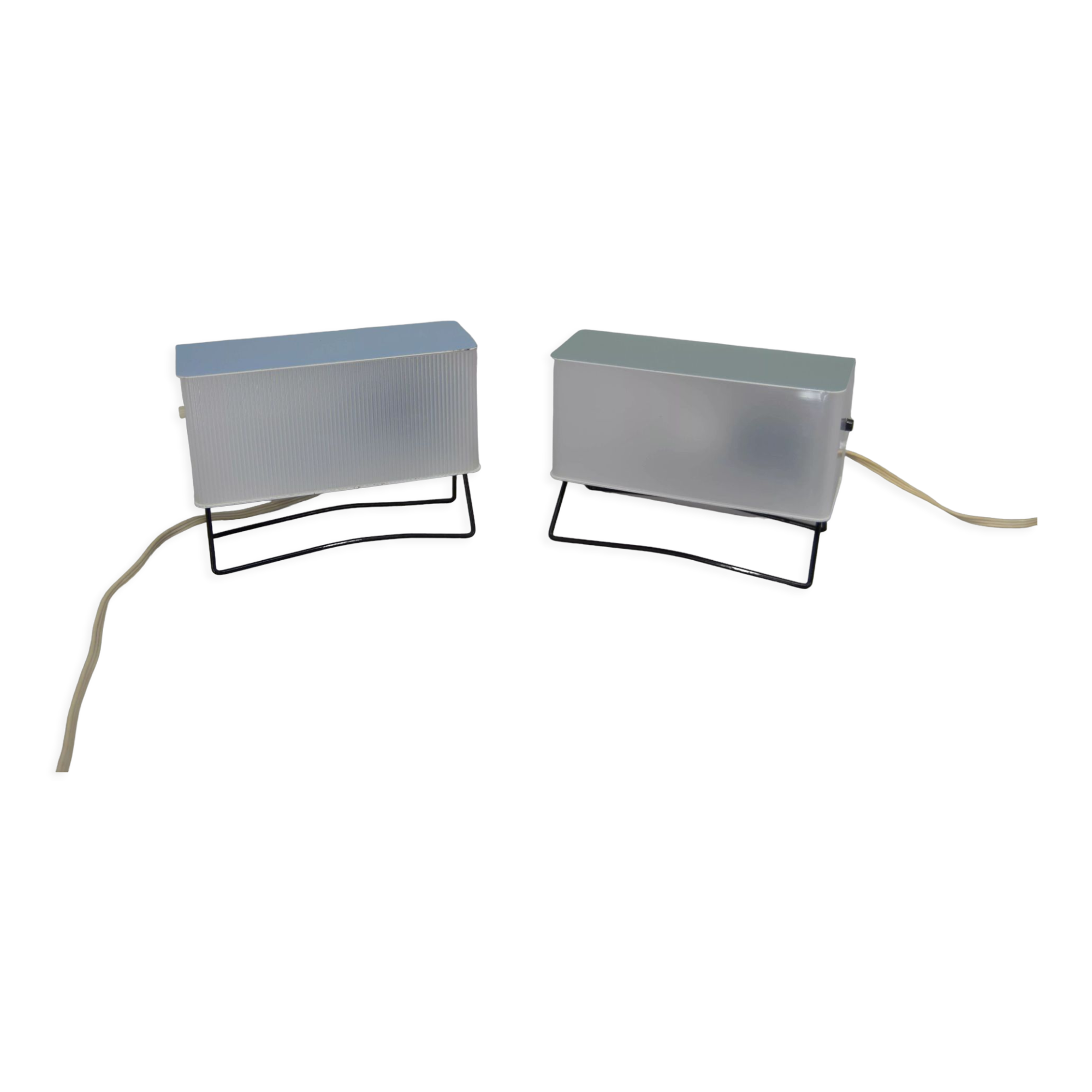 Set of two table lamps by pokrok zilina, 1960s