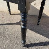 Small bistro table with black legs