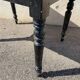 Small bistro table with black legs