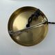 Paire d’anciennes suspensions en opaline 18 cm xl vintage