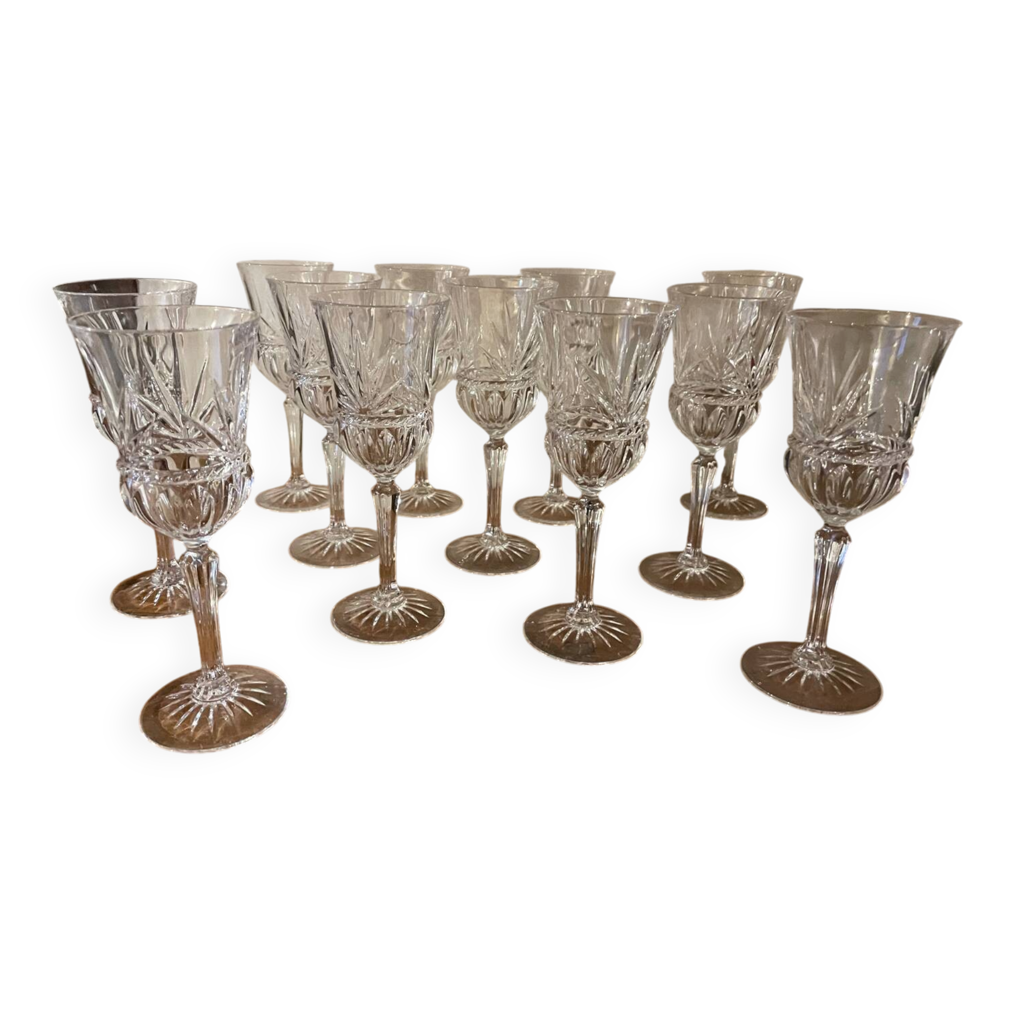 Carthage crystal water glasses