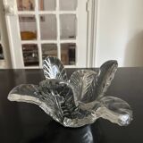 crystal flower bowl